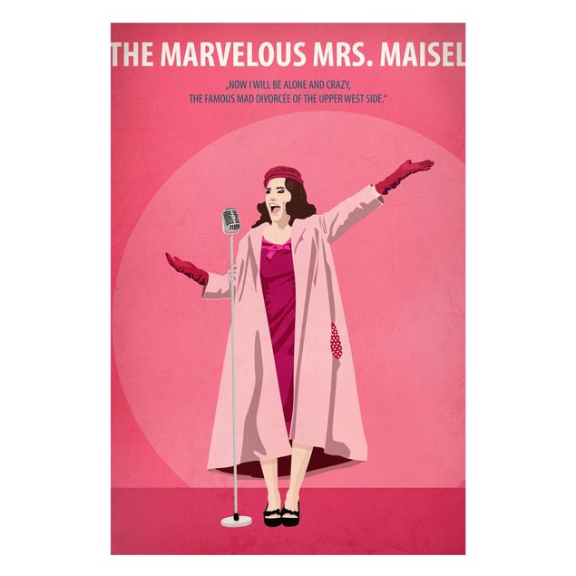 Billeder kunsttryk Film Poster The Marvelous Mrs. Maisel