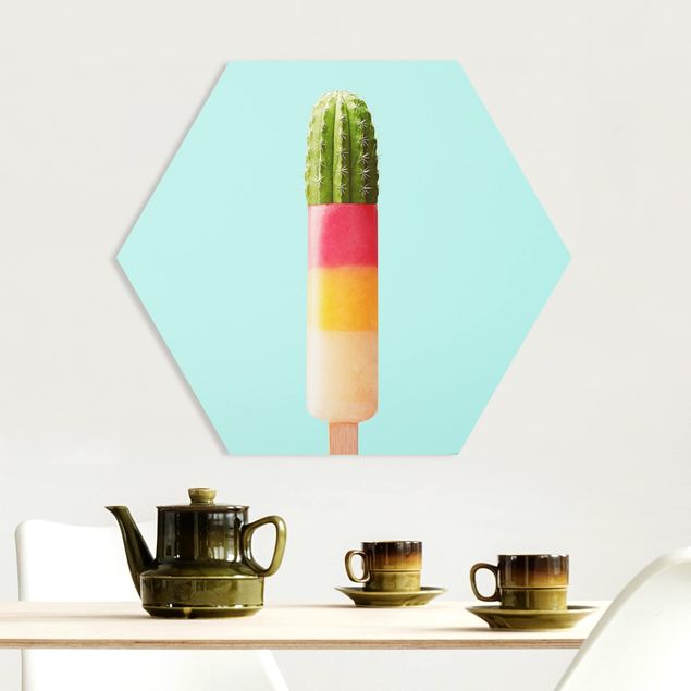 Billeder kunsttryk Popsicle With Cactus