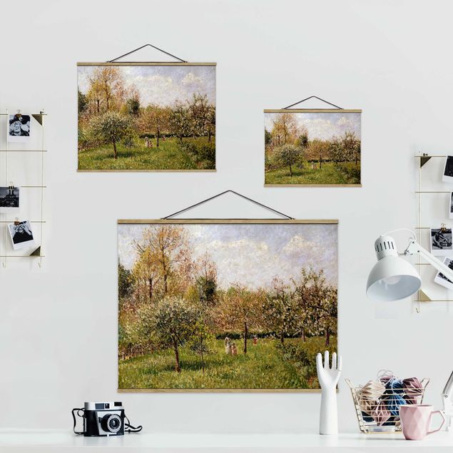 Kunst stilarter Camille Pissarro - Spring In Eragny