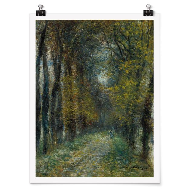 Billeder træer Auguste Renoir - The Allée