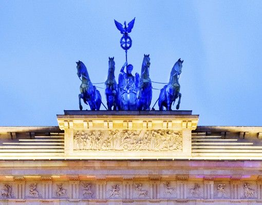 Flise klistermærker Illuminated Brandenburg Gate