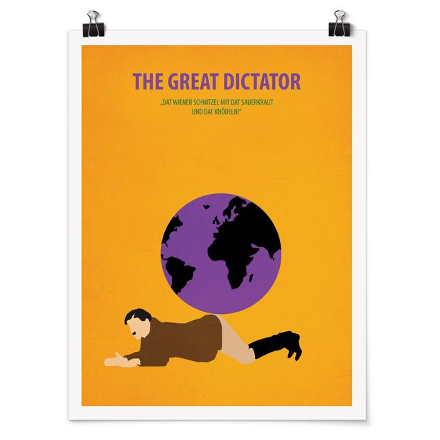 Billeder portræt Film Poster The Great Dictator