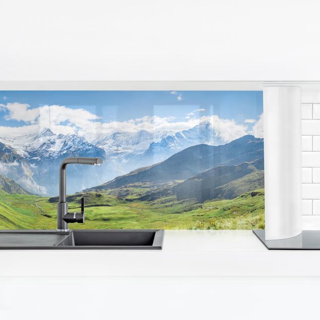 Selvklæbende folier Swiss Alpine Panorama