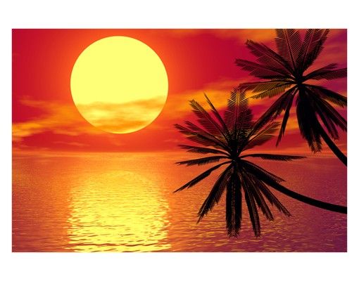 Selvklæbende folier Caribbean sunset