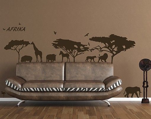 Wallstickers Afrika No.RS71 Life In The Savannah