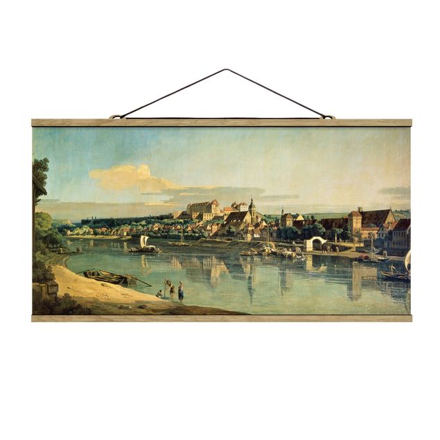 Kunst stilarter post impressionisme Bernardo Bellotto - View Of Pirna