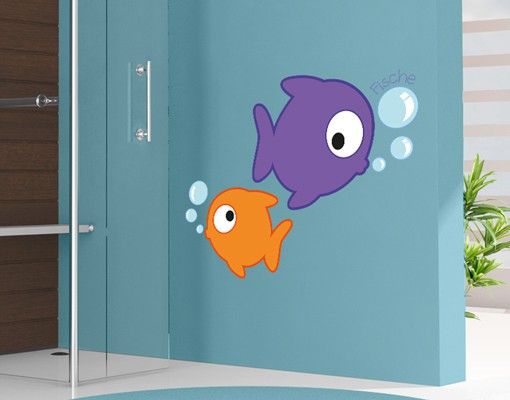 Wallstickers fisk No.FB162 Fishes