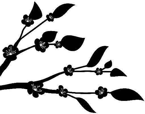 Selvklæbende folier No.RS63 Blossom Branch