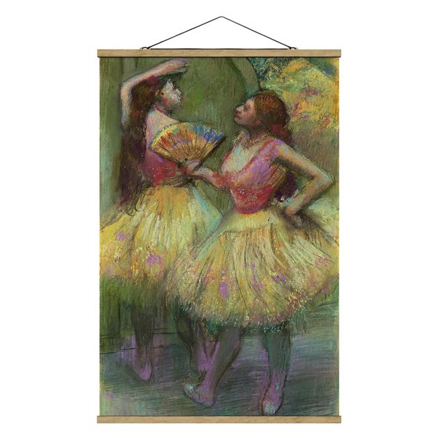 Kunst stilarter Edgar Degas - Two Dancers Before Going On Stage