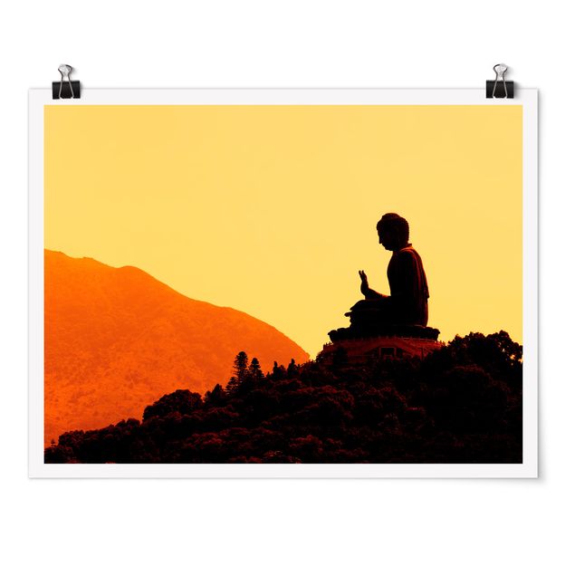 Plakater landskaber Resting Buddha