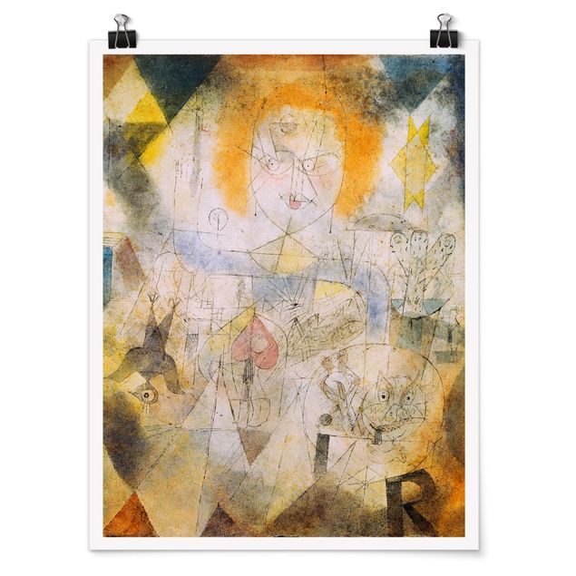 Plakater abstrakt Paul Klee - Irma Rossa