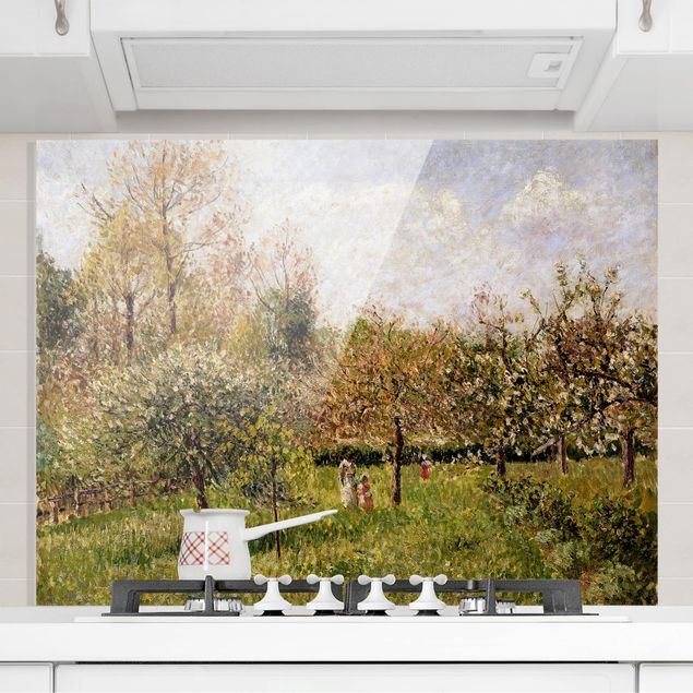 køkken dekorationer Camille Pissarro - Spring In Eragny