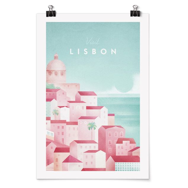 Billeder hav Travel Poster - Lisbon