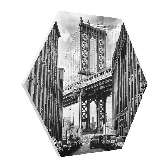 Billeder moderne Manhattan Bridge In America