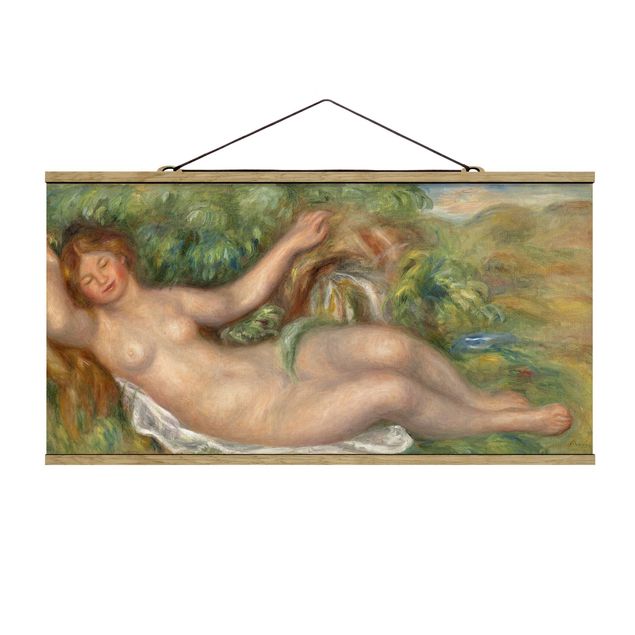 Billeder nøgen og erotik Auguste Renoir - Nude Lying, The Source