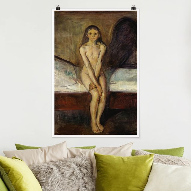 Kunst stilarter ekspressionisme Edvard Munch - Puberty