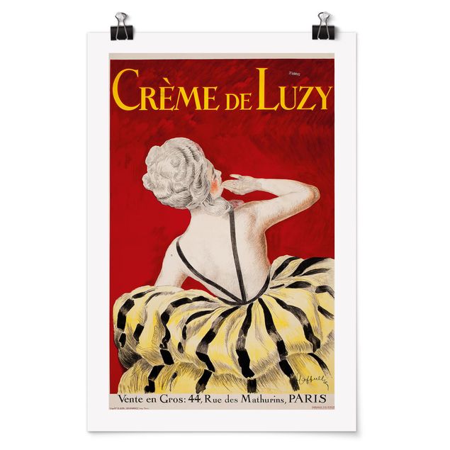 Plakater ordsprog Leonetto Cappiello - Crème De Luzy