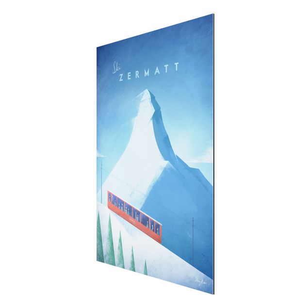 Billeder bjerge Travel Poster - Zermatt