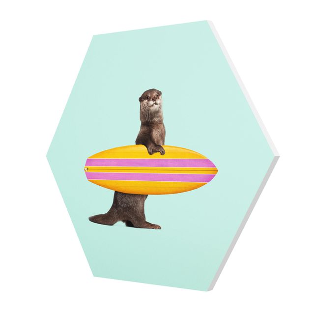 Forex Otter With Surfboard