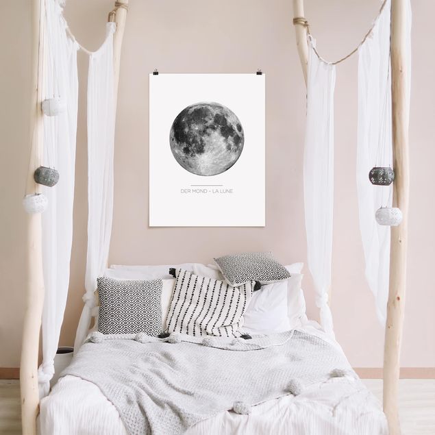 Plakater ordsprog The Moon - La Lune