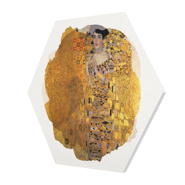 Billeder moderne WaterColours - Gustav Klimt - Portrait Of Adele Bloch-Bauer I