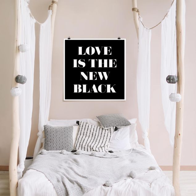 køkken dekorationer Love Is The New Black
