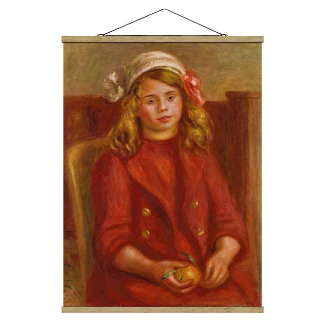 Billeder kunsttryk Auguste Renoir - Young Girl with an Orange