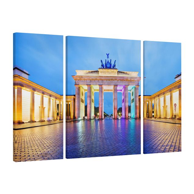 Billeder 3D Illuminated Brandenburg Gate
