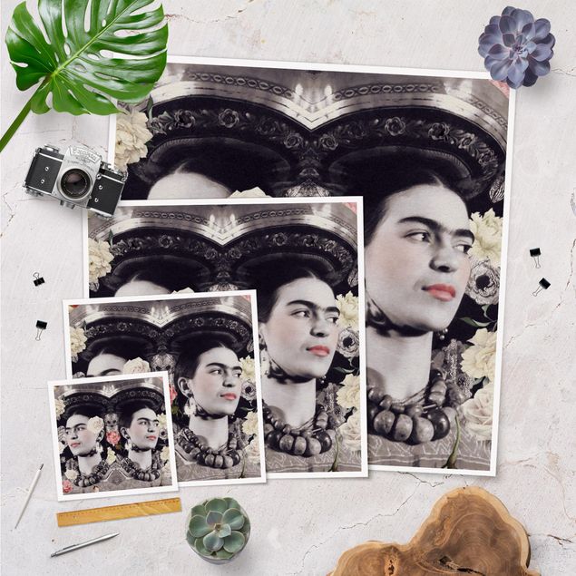 Billeder Frida Kahlo - Flower Flood