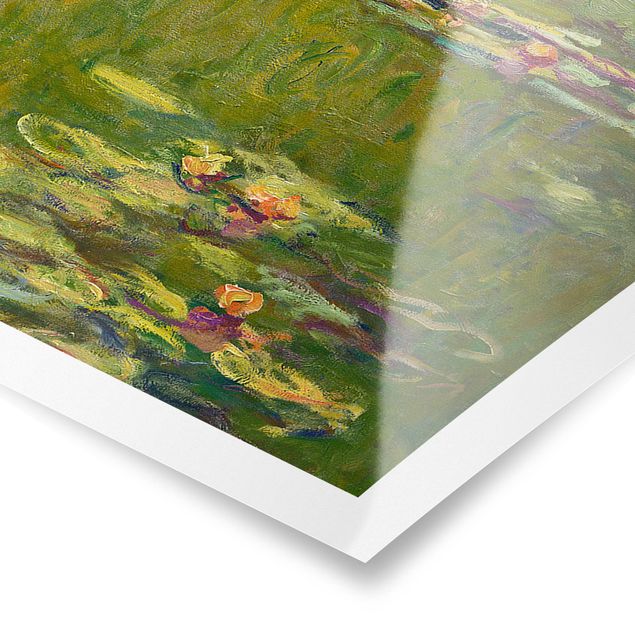 Plakater kunsttryk Claude Monet - Green Waterlilies