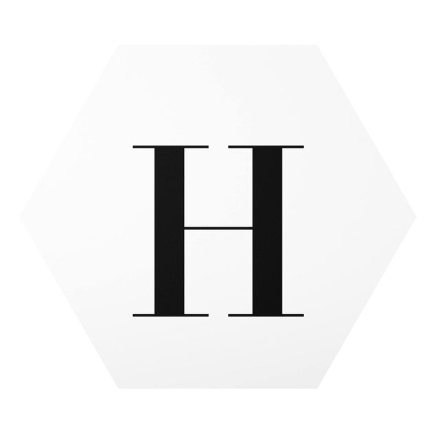 Forex Letter Serif White H