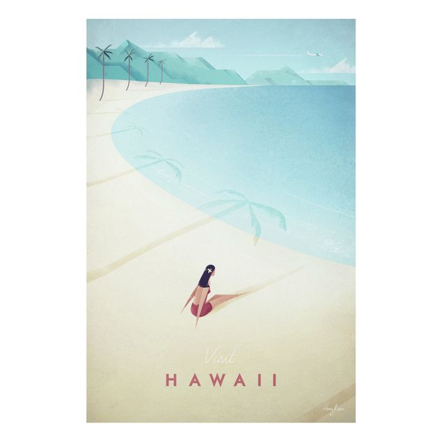 Billeder bjerge Travel Poster - Hawaii