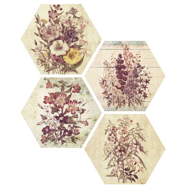 Billeder ordsprog Vintage Floral Collection