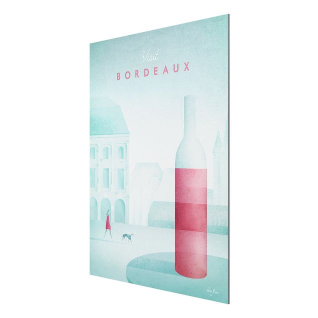 Billeder kunsttryk Travel Poster - Bordeaux