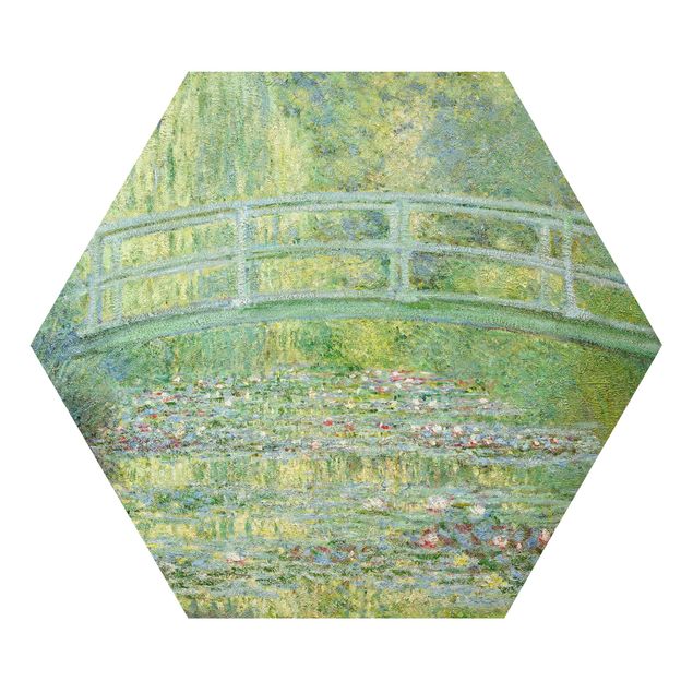 Billeder kunsttryk Claude Monet - Japanese Bridge