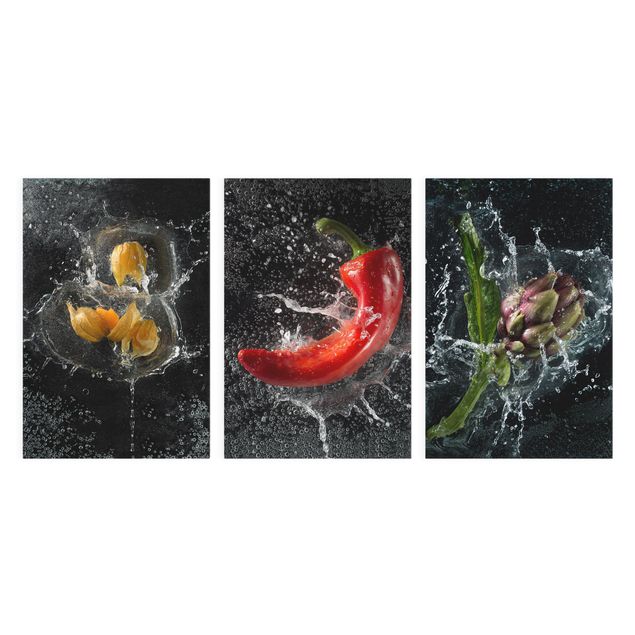Billeder blomster Pepper artichoke Physalis Splash