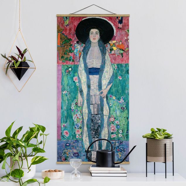 Kunst stilarter art deco Gustav Klimt - Portrait Adele Bloch-Bauer II