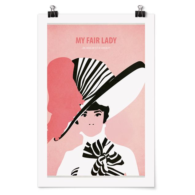 Billeder kunsttryk Film Poster My Fair Lady