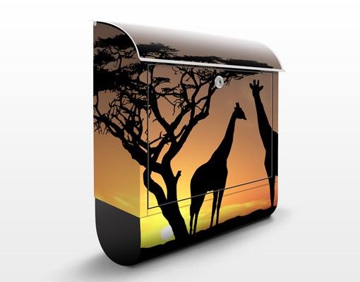 Postkasser landskaber African Sunset