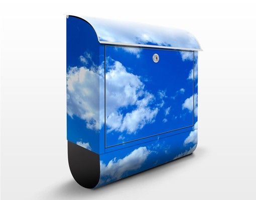 Postkasser blå Cloudy Sky