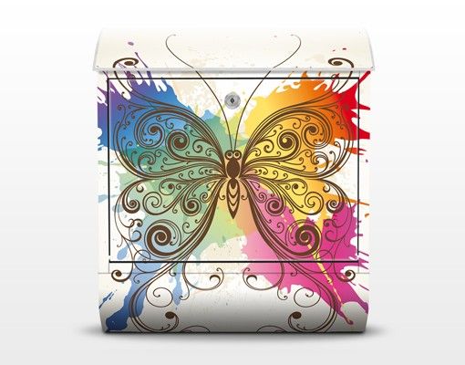 Postkasser Watercolour Butterfly