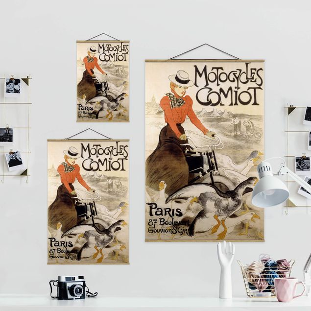 Billeder Théophile Steinlen - Poster For Motor Comiot