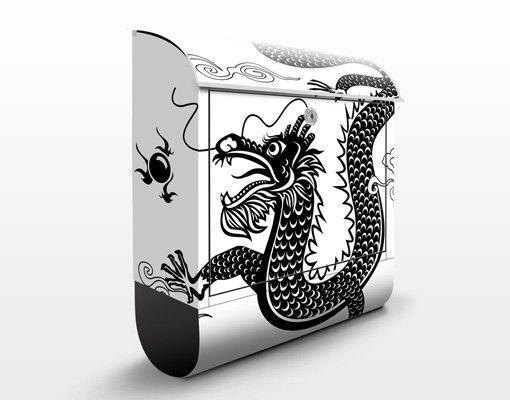 Postkasser vintage Asian Dragon