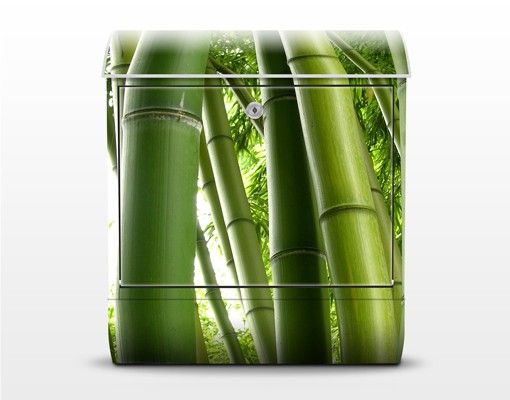 Postkasser grøn Bamboo Trees No.1