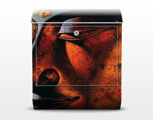 Postkasser orange Bombay Buddha