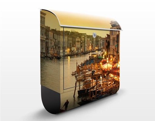 Postkasser beige Grand Canal Of Venice