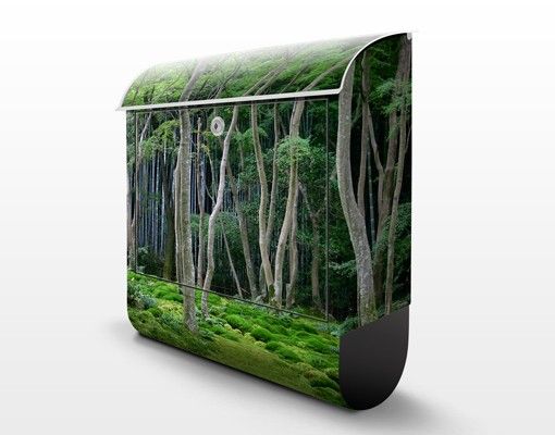 Postkasser grøn Japanese Forest