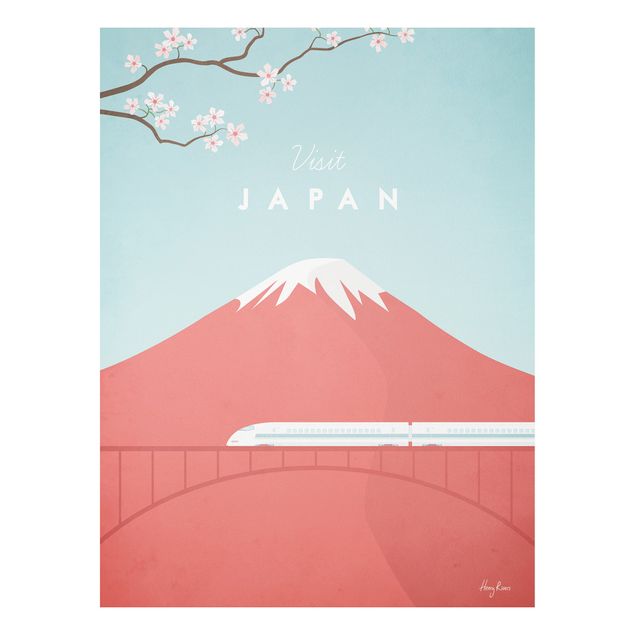 Billeder bjerge Travel Poster - Japan