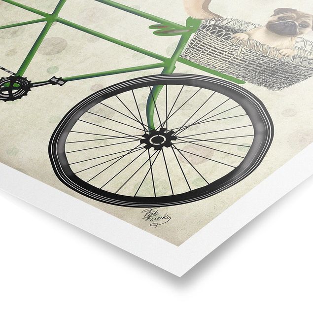 Plakater dyr Cycling - Boobs On Bike