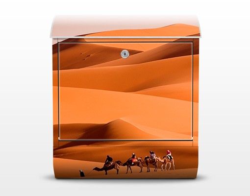 Postkasser orange Namib Desert